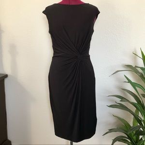 Lauren by Ralph Lauren Elegant Twist Waist Dress